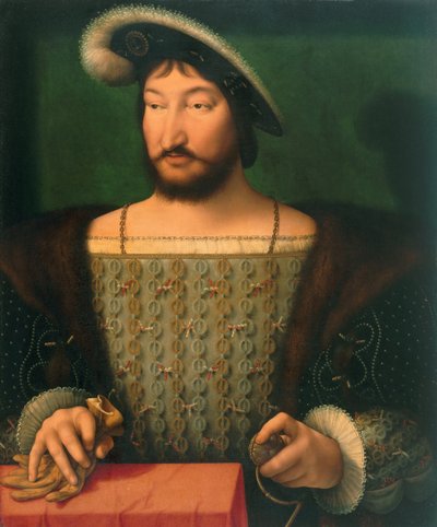 Ritratto di Francesco I, re di Francia (ca. 1532-1533) da Joos van Cleve